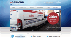 Desktop Screenshot of daimond.cz